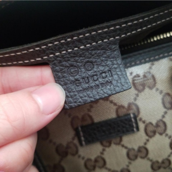 NWOT Authentic Gucci GG Monogram Supreme Crystal Joy Boston Satchel Bag - Picture 8 of 11